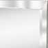 Зеркальная плитка Omega Glass NNLM33 прямоугольная 30x20 см глянцевая цвет графит 1 шт.