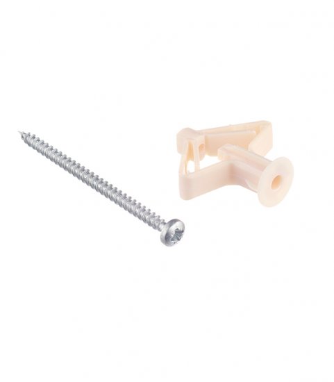 Дюбель для листовых материалов Sormat OLA 4x60 мм нейлон с шурупом (50 шт.)