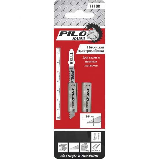 Пилки для лобзика Pilorama T118B