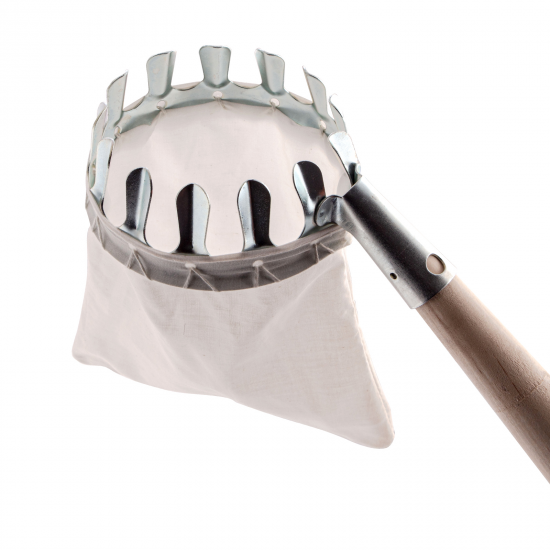 Плодосъёмник с тряпичным мешочком 19 см