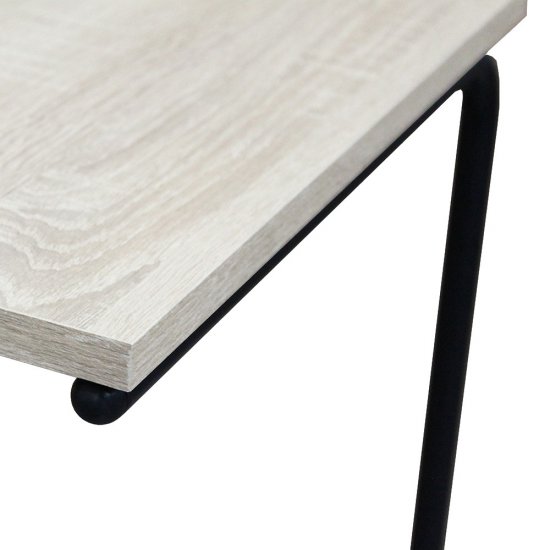 Приставной столик прямоугольный дуб беленый Sheffilton SHT-CT9