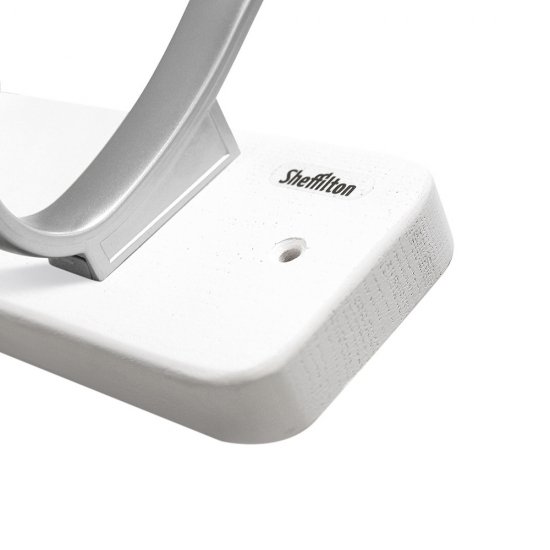 Вешалка настенная деревянная 4 крючка белая Sheffilton SHT-WH20