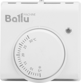Терморегулятор для инфракрасных обогревателей Ballu BMT-2 механический цвет белый