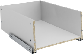 Ящик выдвижной Delinia 35.2x17.7x51.1 см ЛДСП цвет серый