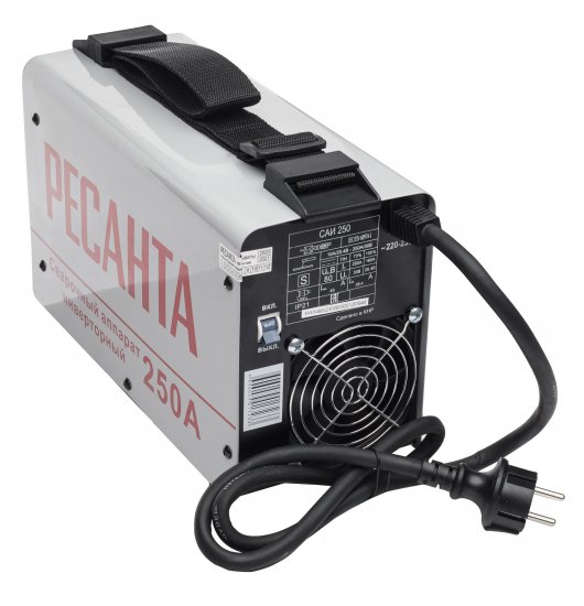 Сварочный аппарат инверторный Ресанта САИ-250, 250 А, до 6 мм