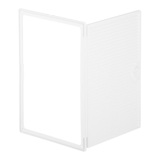 Люк ревизионный Era Декофот пластиковый 300х400 мм накладной с решеткой