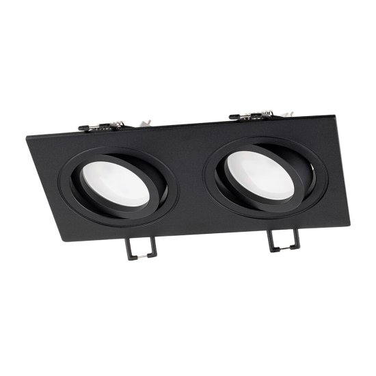 Светильник встраиваемый GU5.3 черный 40 Вт IP20 Ritter Artin (51426 8)