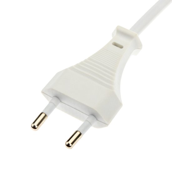 Кабель для светильника Duwi IP20 230 В 1,5 м белый (28560 1)