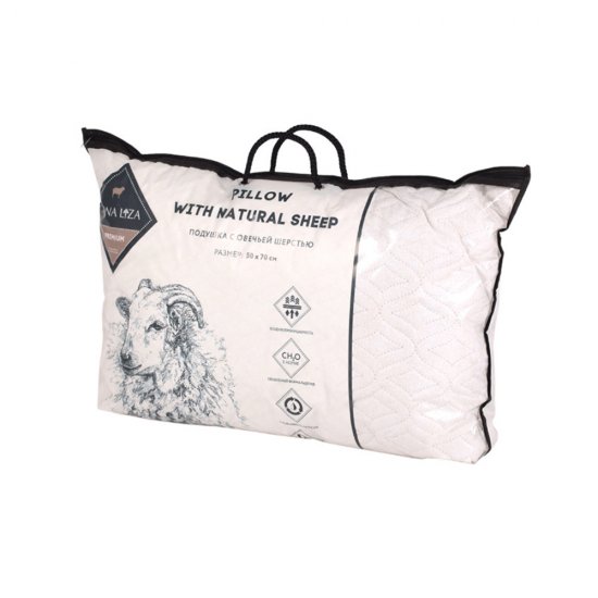 Подушка 70х70 см шерсть мериноса Mona Liza (539727)