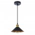 Светильник подвесной Arte Lamp Cappello E27 60 Вт 2 кв.м черный IP20 (A7037SP-1BK)