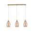 Светильник подвесной Arte Lamp Barry E14 120 Вт 3 кв.м золото IP20 (A7951SP-3GO)