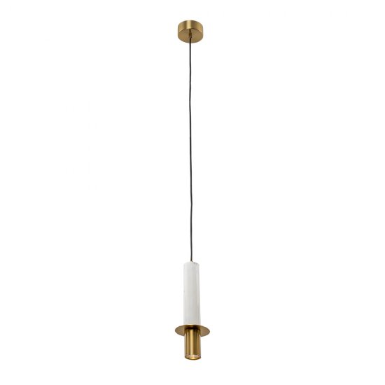 Светильник светодиодный подвесной Arte Lamp Ascella 4000К 10 Вт 1 кв.м медь IP20 (A2034SP-1WH)