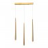 Светильник светодиодный подвесной Arte Lamp Frankie 4000К 18 Вт 2 кв.м медь IP20 (A2191SP-18PB)