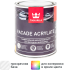 Краска фасадная Tikkurila Facade Acrylate матовая прозрачная база С 0.9 л