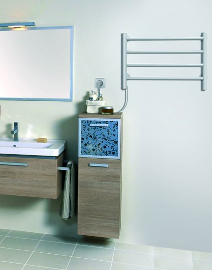 Полотенцесушитель электрический Арго Орион Лесенка 500x450 мм 50 Вт лесенка цвет белый