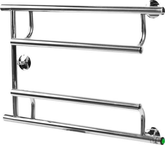 Полотенцесушитель электрический Арго Орион Империя-Э 650x400 мм 60 Вт лесенка цвет серый