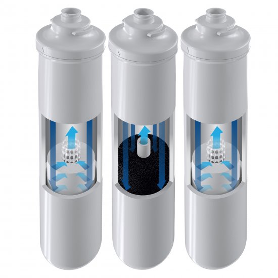 Комплект картриджей предварительной очистки Барьер WaterFort Осмо (1-2-3 ступени)