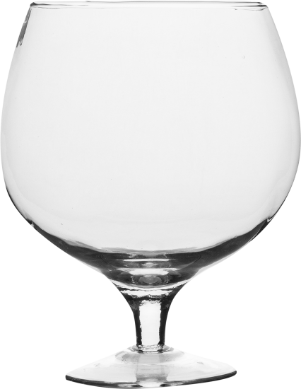 Ваза Бренди 2 л стекло цвет прозрачный 21см