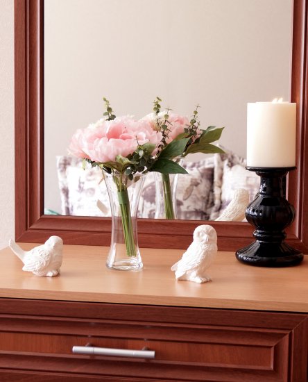 Ваза Весна 2 стекло цвет прозрачный 18 см