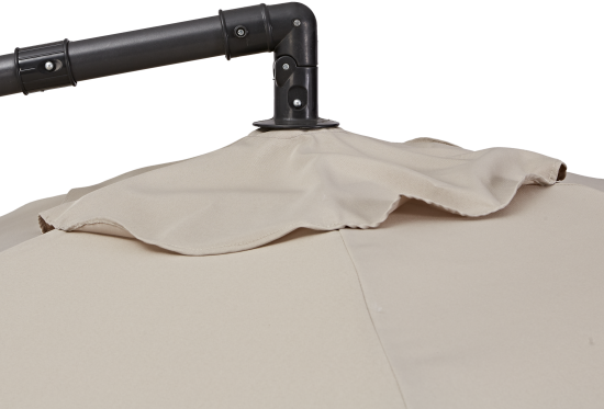 Зонт садовый Polar 2.9 м бежевый с подставкой