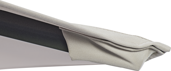 Зонт с боковой опорой Naterial Aura 286x286 h264 см квадрат бежевый