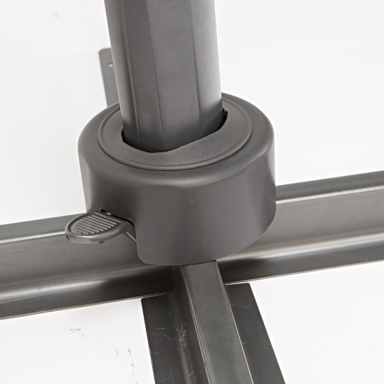 Зонт с боковой опорой Naterial Aura 286x286 h264 см квадрат бежевый