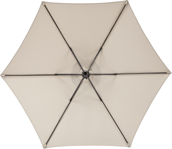 Зонт садовый Naterial Polar Steel 2.6 м бежевый
