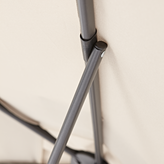 Зонт садовый Naterial Polar Steel 2.6 м бежевый