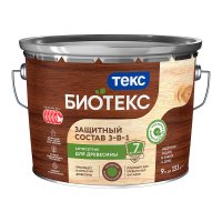 Антисептик Текс Bioteks 2-в-1/3-в-1 декоративный для дерева бесцветный 9 л
