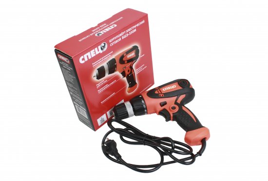 Дрель-шуруповерт сетевая Спец БШЭ-350М, 350 Вт