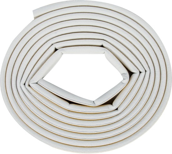 Уплотнитель для окон и дверей Axton D-профиль 6М цвет серый