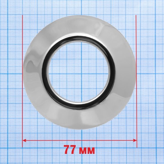 Отражатель 77x40x30 мм конус цвет хром