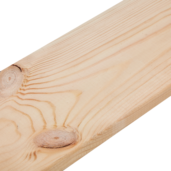 Планкен 20x146x3000 мм хвоя сорт Оптима прямой с фаской угла