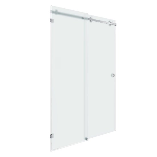 Душевая дверь Март Премиум раздвижная матовая 120 см