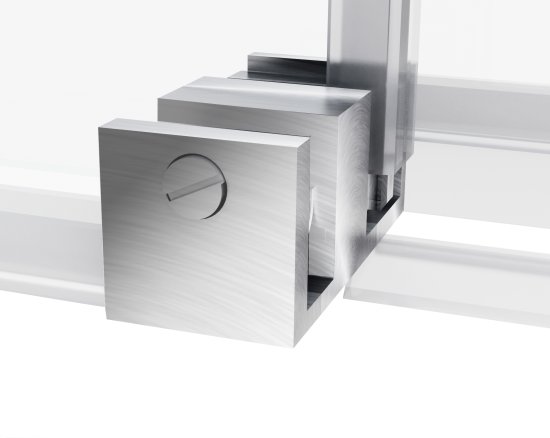 Душевая дверь Март Премиум раздвижная матовая 120 см