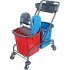 Двухведерная уборочная тележка Uctem-Plas CK754
