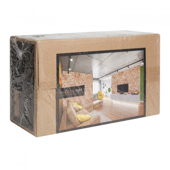 3D мозаика Arabesco колотая Берёза 80x80 мм 150 шт. 0.96 м²