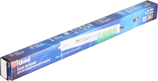 Блок питания Uniel 12 В 36 Вт IP20