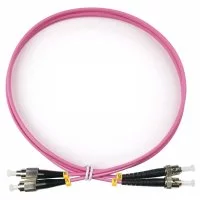 Дуплексный оптический патч-корд TopLan DPC-TOP-OM4-FC/P-ST/P-0.5