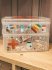 Коробка Multi Box 24.5x16x16.5 см 2 секции полипропилен с крышкой цвет прозрачный