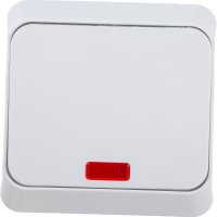 Одноклавишный переключатель Systeme Electric Этюд