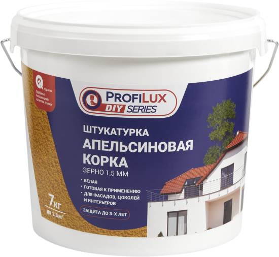 Штукатурка Profilux апельсиновая корка 7 кг
