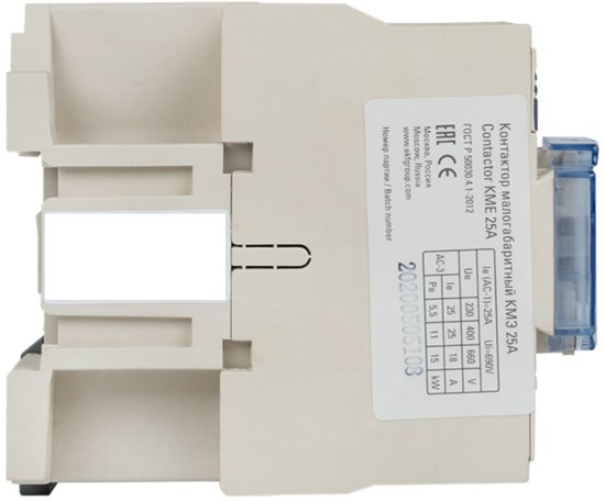 Контактор EKF КМЭ 1NO 25 А 220 В
