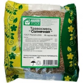 Травосмесь газона семена Зеленый уголок Солнечная