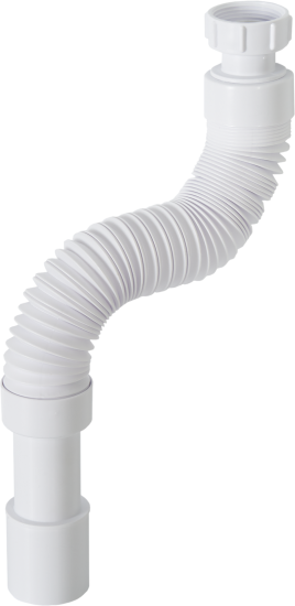 Труба гофрированная Mcalpine раздвижная 1.1/4 40/50,мм длина 500 мм MRMF105S