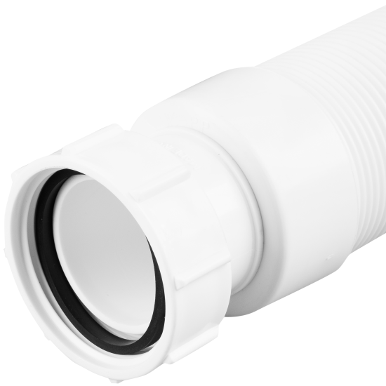 Труба гофрированная McAlpine раздвижная 1.1/2 40/50мм, длина 1000 мм MRMF2