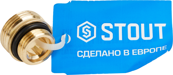 Переходник для радиаторов Stout 1/2