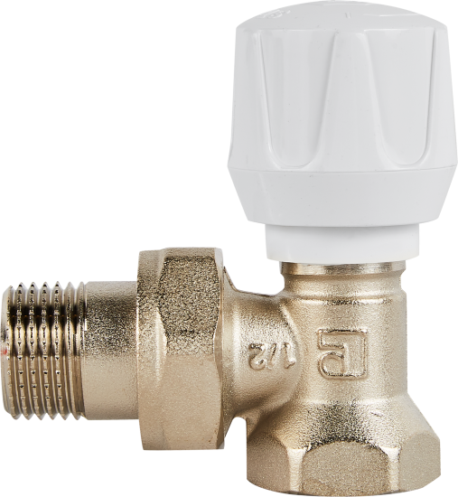 Клапан для радиатора угловой Stout 1/2