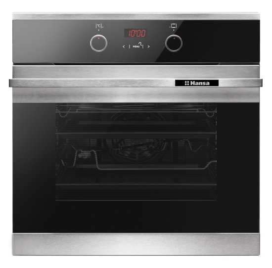 Электрический духовой шкаф Hansa BOEI68450015 59.5x59.5x57.5 см конвекция цвет серебристый/черный