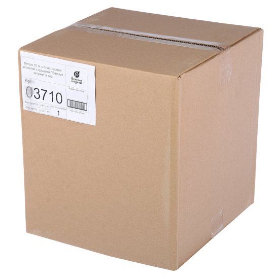 Ведро Банные штучки 10 л с крышкой (03710)